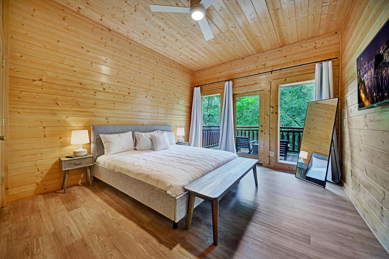 세비어빌 Gorgeous Large Mountain View Cabin W Hot Tub, Free Wifi, Games 빌라 외부 사진