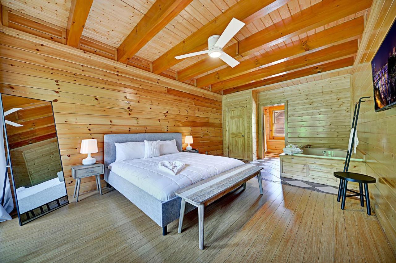 세비어빌 Gorgeous Large Mountain View Cabin W Hot Tub, Free Wifi, Games 빌라 외부 사진