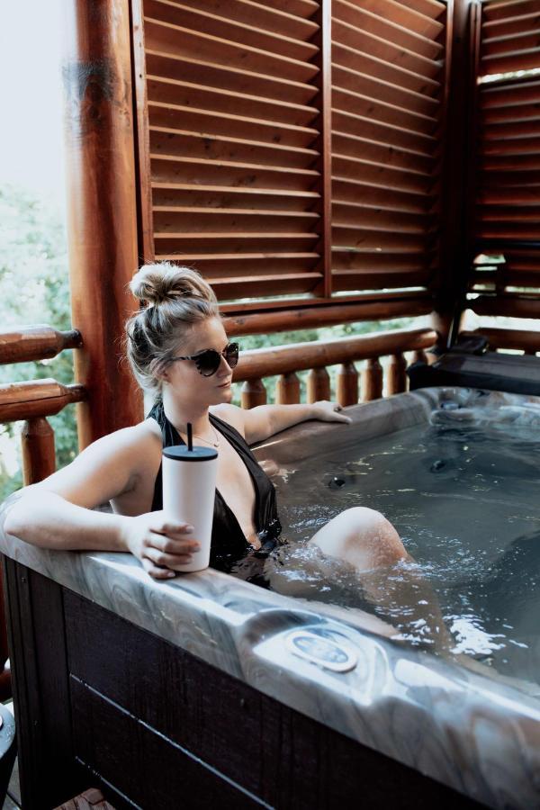 세비어빌 Gorgeous Large Mountain View Cabin W Hot Tub, Free Wifi, Games 빌라 외부 사진